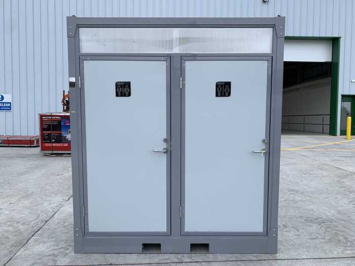 NEW/UNUSED Double Toilet Block