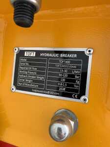 UNRESERVED 2026 TOFT 400 Hydraulic Breaker To Suit 0.8T-1.5T Excavator - 12