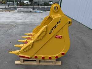 UNRESERVED 2026 TOFT CAT320 Excavator Grid Bucket To Suit 20T-30T - 3