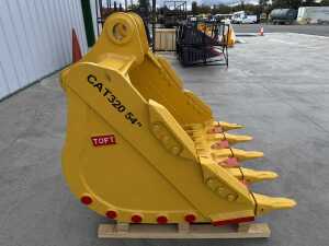UNRESERVED 2026 TOFT CAT320 Excavator Grid Bucket To Suit 20T-30T - 7
