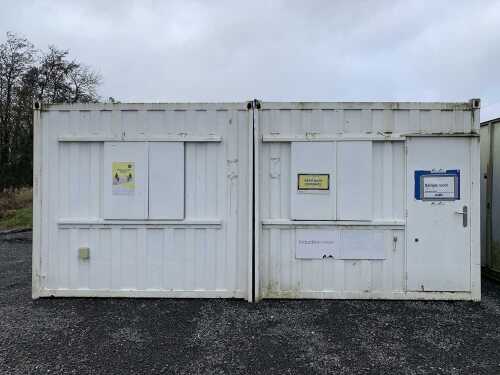 UNRESERVED 24FT x 20FT Anti Vandal Office Unit