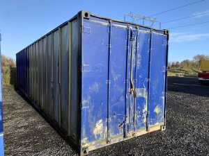 UNRESERVED 40FT x 8FT Storage Container - 2
