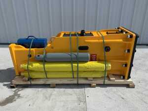 UNRESERVED TOFT 1400 Hydraulic Breaker To Suit 20T-30T Excavator c/w 2 x Chisels