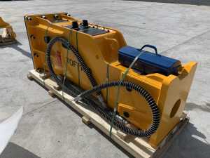 UNRESERVED TOFT 1400 Hydraulic Breaker To Suit 20T-30T Excavator c/w 2 x Chisels - 4
