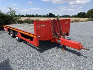 2013 JPM Twin Axle Drag Trailer Low Loader - 6