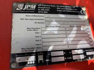 2013 JPM Twin Axle Drag Trailer Low Loader - 16