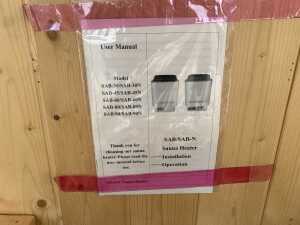 NEW/UNUSED 2025 9FT x 7FT x 8FT Sauna Room (4-6 Person) - 14