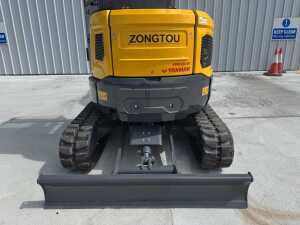 NEW/UNUSED 2026 Zongtou ZT35G Zero Tail 3.8T Excavator c/w Bucket - 11