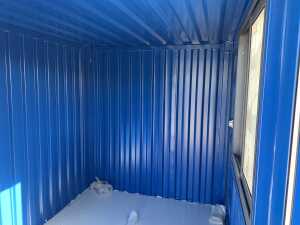 NEW/UNUSED 7FT x 6FT Storage Container c/w Double Doors, Side Door & Window - 7