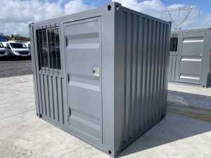 NEW/UNUSED 7FT x 6FT Storage Container c/w Double Doors, Side Door & Window - 4