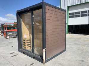 NEW/UNUSED 7FT x 7FT Sauna Room (2-4 Person) - 2