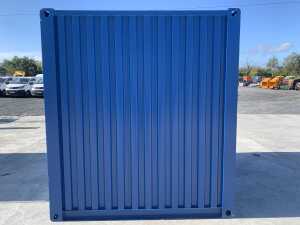 NEW/UNUSED 8FT x 7FT Storage Container c/w Double Doors, Side Door & Window - 5