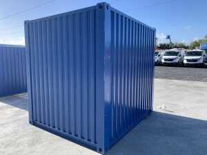 NEW/UNUSED 8FT x 7FT Storage Container c/w Double Doors, Side Door & Window - 6