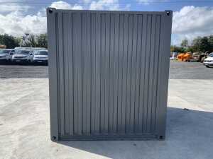 NEW/UNUSED 8FT x 7FT Storage Container c/w Double Doors, Side Door & Window - 5