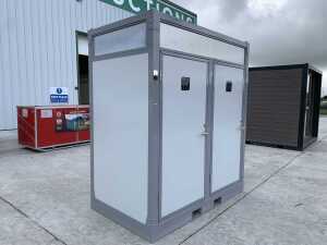 NEW/UNUSED Double Toilet Block - 6