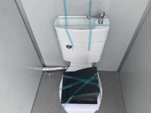 NEW/UNUSED Double Toilet Block - 12