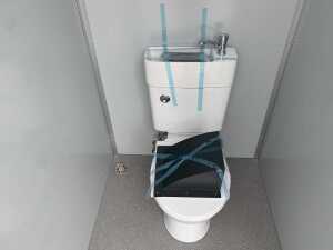 NEW/UNUSED Single Toilet Block - 12