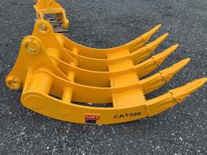 UNRESERVED TOFT 08R Excavator Rakle To Suit 20T-30T - 6