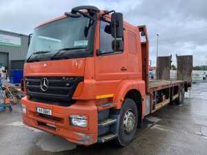 2011 Mercedes Benz Axor 2533 6x2 Plant Truck