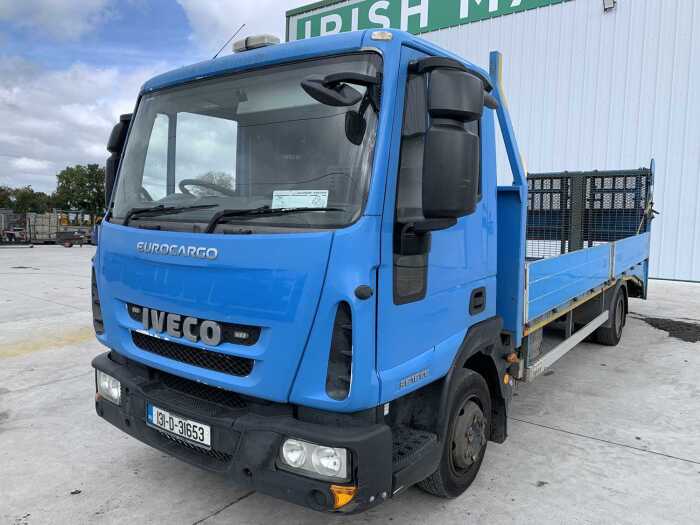 2013 Iveco 5E16EE Dropside Truck c/w Beavertail Ramp