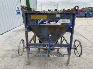 2015 DRE 3/4M Concrete Cone Skip c/w Chains - 5
