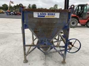 2015 DRE 3/4M Concrete Cone Skip c/w Chains - 3