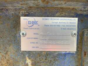 2015 DRE 3/4M Concrete Cone Skip c/w Chains - 6