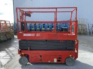 2015 Manitou 100SEC Electric Scissors Lift c/w Control Box - 6