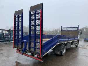 2016 DAF LF180 4x2 Beavertail Dropside Plant Truck - 5