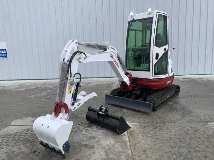 2026 Cartiwell CW-20U Zero Tail 2T Excavator c/w Bucket & Thumb Grab