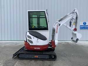 2026 Cartiwell CW-20U Zero Tail 2T Excavator c/w Bucket & Thumb Grab - 4