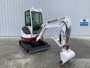 2026 Cartiwell CW-20U Zero Tail 2T Excavator c/w Bucket & Thumb Grab - 6