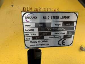 2026 Delano S360 Skid Steer Loader c/w Bucket - 17