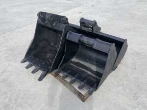 3 x Mini Excavator Buckets - 2