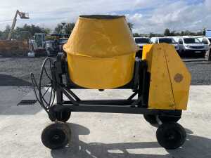 Benford 10/7 Portable Diesel Cement Mixer c/w Handle - 3