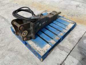 Hammer HM200 Hydraulic Breaker To Suit 5T Excavator (45mm) - 4