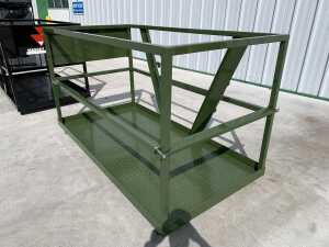 NEW 7FT 2 Man Safety Basket c/w Euro Brackets - 2