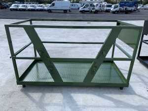 NEW 7FT 2 Man Safety Basket c/w Euro Brackets - 4