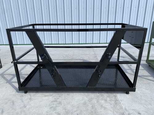 NEW 7FT 2 Man Safety Basket c/w Euro Brackets
