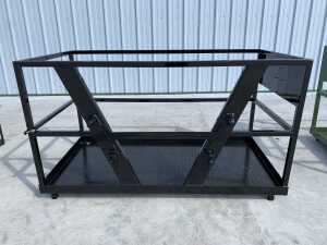 NEW 7FT 2 Man Safety Basket c/w Euro Brackets