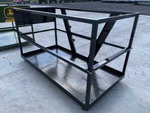 NEW 7FT 2 Man Safety Basket c/w Euro Brackets - 5