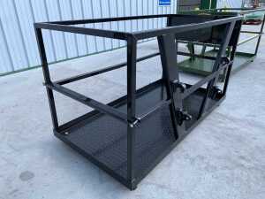NEW 7FT 2 Man Safety Basket c/w Euro Brackets - 6