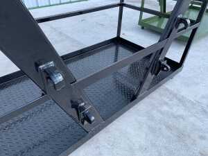 NEW 7FT 2 Man Safety Basket c/w Euro Brackets - 7
