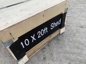 NEW/UNSED 20FT x 10FT Garage Shed - 4