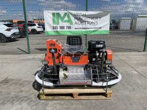 NEW/UNSUED Dyna-Power 15.5HP Ride On Petrol Concrete Power Float