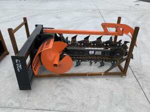 NEW/UNUSED 2026 GIYI D39 Skid Steer Trencher c/w Hyd Hoses - 5