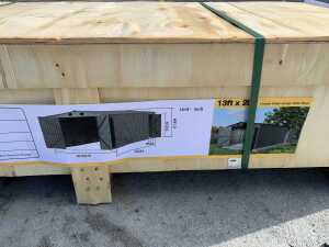 NEW/UNUSED 20FT x 13FT Single Garage Metal Shed - 2