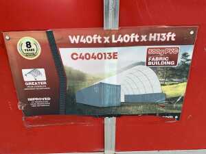 NEW/UNUSED 40FT x 40FT x 13FT Container Shelter - 2