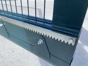 NEW/UNUSED 40FT x 6.8FT Electric Sliding Gate - Mesh Panel - 4