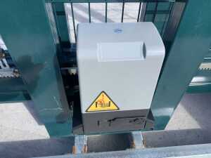NEW/UNUSED 40FT x 6.8FT Electric Sliding Gate - Mesh Panel - 5
